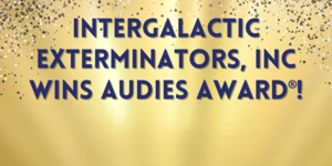 Intergalactic Exterminators, Inc wins the Science Fiction 2023 Audies Award®!